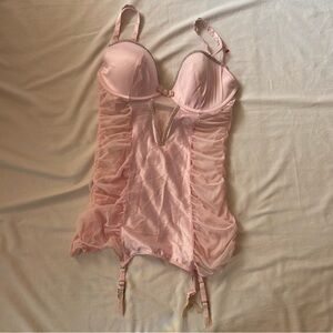 Victoria secret pink bling slip chemise cami top